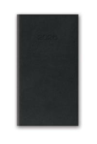 Opakowanie Kalendarz 2026 A6 tygodniowy kieszonkowy Vivella Grafitowy