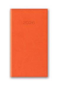 Opakowanie Kalendarz 2026 A6 tygodniowy kieszonkowy Vivella Pomarańczowy