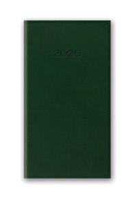 Opakowanie Kalendarz 2026 A6 tygodniowy kieszonkowy Vivella Zielony