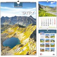 Opakowanie Kalendarz 2026 B3 7 planszowy Tatry