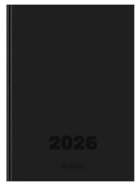Kalendarz 2026 B5 dzienny Szefa DTP czarny HERLITZ. Wydawca: HERLITZ. Dobreksiazki.pl Opakowanie Kalendarz 2026 B5 dzienny Szefa DTP czarny HERLITZ