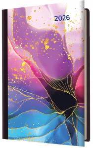 Kalendarz 2026 B6 tygodniowy akwarela. Wydawca: Evena. Dobreksiazki.pl Opakowanie Kalendarz 2026 B6 tygodniowy akwarela