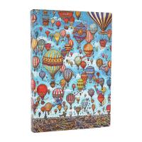 Kalendarz 2026 Balloon Festival dzienny Midi. Wydawca: PAPERBLANKS kalendarze. Dobreksiazki.pl Opakowanie Kalendarz 2026 Balloon Festival dzienny Midi