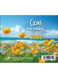 Kalendarz 2026 biurkowy czas na radość. Wydawca: Edycja Świętego Pawła. Dobreksiazki.pl Opakowanie Kalendarz 2026 biurkowy czas na radość