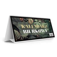 Kalendarz 2026 biurkowy poziomy stojący 29x13cm. Wydawca: Artsezon. Dobreksiazki.pl Opakowanie Kalendarz 2026 biurkowy poziomy stojący 29x13cm