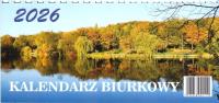 Kalendarz 2026 biurkowy poziomy. Wydawca: Prolog kalendarze. Dobreksiazki.pl Opakowanie Kalendarz 2026 biurkowy poziomy