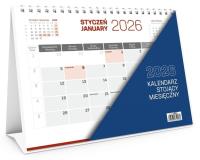 Kalendarz 2026 Biurkowy stojący. Wydawca: Wokół nas. Dobreksiazki.pl Opakowanie Kalendarz 2026 Biurkowy stojący