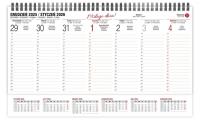 Kalendarz 2026 biurkowy tygodniowy poprzeczny. Wydawca: Pan Kalendarzyk. Dobreksiazki.pl Opakowanie Kalendarz 2026 biurkowy tygodniowy poprzeczny