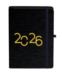 Kalendarz 2026 Black Gold A5 DNS. Wydawca: Antra. Dobreksiazki.pl Opakowanie Kalendarz 2026 Black Gold A5 DNS