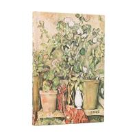 Kalendarz 2026 Cezanne’s Terracotta Pots and Flowers tygodniowy HOR. Wydawca: PAPERBLANKS kalendarze. Dobreksiazki.pl Opakowanie Kalendarz 2026 Cezanne’s Terracotta Pots and Flowers tygodniowy HOR