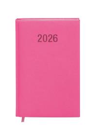Kalendarz 2026 Colorfix A6 TDW różowy. Autor: -. Dobreksiazki.pl Okładka książki Kalendarz 2026 Colorfix A6 TDW różowy