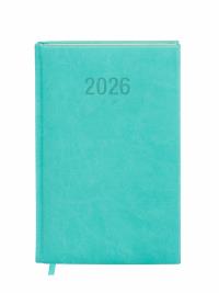 Kalendarz 2026 Colorfix A6 TDW turkusowy. Autor: -. Dobreksiazki.pl Okładka książki Kalendarz 2026 Colorfix A6 TDW turkusowy