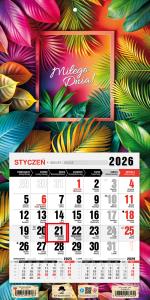 Kalendarz 2026 jednodzielny mini glamour. Wydawca: Pan Kalendarzyk. Dobreksiazki.pl Opakowanie Kalendarz 2026 jednodzielny mini glamour
