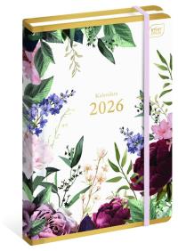 Kalendarz 2026 książkowy A5/192K Metallic Savage. Wydawca: INTERDRUK. Dobreksiazki.pl Opakowanie Kalendarz 2026 książkowy A5/192K Metallic Savage