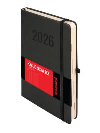 Kalendarz 2026 Memofix A5 DNS czarny. Wydawca: Antra. Dobreksiazki.pl Opakowanie Kalendarz 2026 Memofix A5 DNS czarny