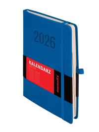 Kalendarz 2026 Memofix A5 DNS niebieski. Wydawca: Antra kalendarze. Dobreksiazki.pl Opakowanie Kalendarz 2026 Memofix A5 DNS niebieski