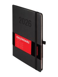 Kalendarz 2026 Memofix A5 TDW czarny. Wydawca: Antra kalendarze. Dobreksiazki.pl Opakowanie Kalendarz 2026 Memofix A5 TDW czarny