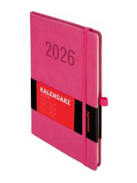 Kalendarz 2026 Memofix A5 TDW różowy. Wydawca: Antra kalendarze. Dobreksiazki.pl Opakowanie Kalendarz 2026 Memofix A5 TDW różowy