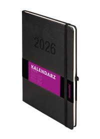 Kalendarz 2026 Memofix B5 TDW czarny. Wydawca: Antra kalendarze. Dobreksiazki.pl Opakowanie Kalendarz 2026 Memofix B5 TDW czarny