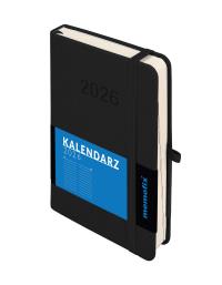 Kalendarz 2026 Memofix B6 DNS czarny. Wydawca: Antra kalendarze. Dobreksiazki.pl Opakowanie Kalendarz 2026 Memofix B6 DNS czarny