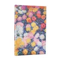 Kalendarz 2026 Monet’s Chrysanthemums HOR Mini. Wydawca: PAPERBLANKS kalendarze. Dobreksiazki.pl Opakowanie Kalendarz 2026 Monet’s Chrysanthemums HOR Mini