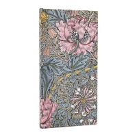 Kalendarz 2026 Morris Pink Honeysuckle tygodniowy HOR Slim. Wydawca: PAPERBLANKS kalendarze. Dobreksiazki.pl Opakowanie Kalendarz 2026 Morris Pink Honeysuckle tygodniowy HOR Slim