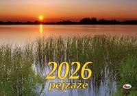 Kalendarz 2026 Pejzaże KA3. Wydawca: AWM kalendarze. Dobreksiazki.pl Opakowanie Kalendarz 2026 Pejzaże KA3