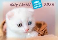 Kalendarz 2026 rodzinny Koty i kotki. Wydawca: Lucrum. Dobreksiazki.pl Opakowanie Kalendarz 2026 rodzinny Koty i kotki