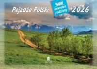 Kalendarz 2026 rodzinny Pejzaże Polski. Wydawca: Lucrum. Dobreksiazki.pl Opakowanie Kalendarz 2026 rodzinny Pejzaże Polski