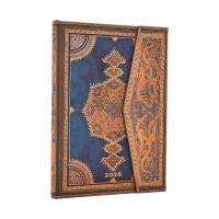 Kalendarz 2026 Safavid Indigo tygodniowy HOR Midi. Wydawca: PAPERBLANKS kalendarze. Dobreksiazki.pl Opakowanie Kalendarz 2026 Safavid Indigo tygodniowy HOR Midi