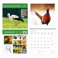 Kalendarz 2026 ścienny 30x30 Nasza przyroda HELMA. Wydawca: Helma. Dobreksiazki.pl Opakowanie Kalendarz 2026 ścienny 30x30 Nasza przyroda HELMA