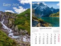 Kalendarz 2026 ścienny 7-k Tatry. Wydawca: Radwan. Dobreksiazki.pl Opakowanie Kalendarz 2026 ścienny 7-k Tatry