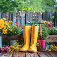 Kalendarz 2026 ścienny albumowy 30x30cm Działkowca. Wydawca: AVANTI. Dobreksiazki.pl Opakowanie Kalendarz 2026 ścienny albumowy 30x30cm Działkowca