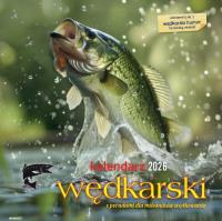 Kalendarz 2026 ścienny albumowy 30x30cm Wędkarski. Wydawca: AVANTI. Dobreksiazki.pl Opakowanie Kalendarz 2026 ścienny albumowy 30x30cm Wędkarski