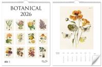 Opakowanie Kalendarz 2026 ścienny Botanika rośliny natura