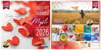Kalendarz 2026 ścienny Classic Dobrych myśli. Wydawca: Kukartka. Dobreksiazki.pl Opakowanie Kalendarz 2026 ścienny Classic Dobrych myśli