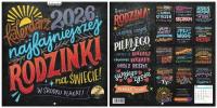 Kalendarz 2026 ścienny Classic Tablica rodzinki. Wydawca: Kukartka. Dobreksiazki.pl Opakowanie Kalendarz 2026 ścienny Classic Tablica rodzinki