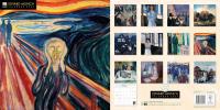 Opakowanie Kalendarz 2026 ścienny kwadrat Edvard Munch