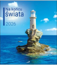 Kalendarz 2026 ścienny na końcu świata. Wydawca: Edycja Świętego Pawła. Dobreksiazki.pl Opakowanie Kalendarz 2026 ścienny na końcu świata