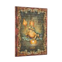 Kalendarz 2026 The Brothers Grimm Frog Prince tygodniowy HOR Midi. Wydawca: PAPERBLANKS kalendarze. Dobreksiazki.pl Opakowanie Kalendarz 2026 The Brothers Grimm Frog Prince tygodniowy HOR Midi