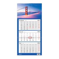 Kalendarz 2026 trójdzielny Most Golden Gate HELMA. Wydawca: Helma. Dobreksiazki.pl Opakowanie Kalendarz 2026 trójdzielny Most Golden Gate HELMA