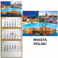 Kalendarz 2026 trójdzielny Panorama Polski. Wydawca: Evena. Dobreksiazki.pl Opakowanie Kalendarz 2026 trójdzielny Panorama Polski