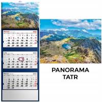 Kalendarz 2026 trójdzielny Panorama Tatr. Wydawca: Evena. Dobreksiazki.pl Opakowanie Kalendarz 2026 trójdzielny Panorama Tatr