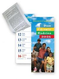 Kalendarz 2026 tyg. magnes Dom, Zdrowie, Rodzina. Wydawca: Kastor. Dobreksiazki.pl Opakowanie Kalendarz 2026 tyg. magnes Dom, Zdrowie, Rodzina
