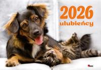 Kalendarz 2026 Ulubieńcy KA4. Wydawca: AWM kalendarze. Dobreksiazki.pl Opakowanie Kalendarz 2026 Ulubieńcy KA4