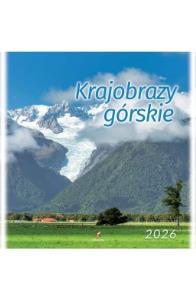 Kalendarz 2026 wieloplanszowy 33x33cm Krajobrazy górskie. Wydawca: Artsezon. Dobreksiazki.pl Opakowanie Kalendarz 2026 wieloplanszowy 33x33cm Krajobrazy górskie