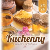Kalendarz 2026 wieloplanszowy 33x33cm Kuchenny. Wydawca: Artsezon. Dobreksiazki.pl Opakowanie Kalendarz 2026 wieloplanszowy 33x33cm Kuchenny