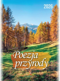 Kalendarz 2026 wieloplanszowy B4 Poezja przyrody. Wydawca: Artsezon. Dobreksiazki.pl Opakowanie Kalendarz 2026 wieloplanszowy B4 Poezja przyrody