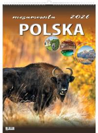 Kalendarz 2026 wieloplanszowy niesamowita Polska. Wydawca: Evena. Dobreksiazki.pl Opakowanie Kalendarz 2026 wieloplanszowy niesamowita Polska