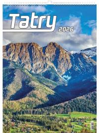 Kalendarz 2026 wieloplanszowy Tatry. Wydawca: Evena. Dobreksiazki.pl Opakowanie Kalendarz 2026 wieloplanszowy Tatry